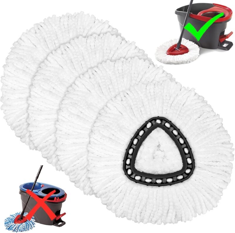 Ultimate Guide to O-Ceda Easy Wrin Spin Mop Replacement Heads: 4-Pack Review!