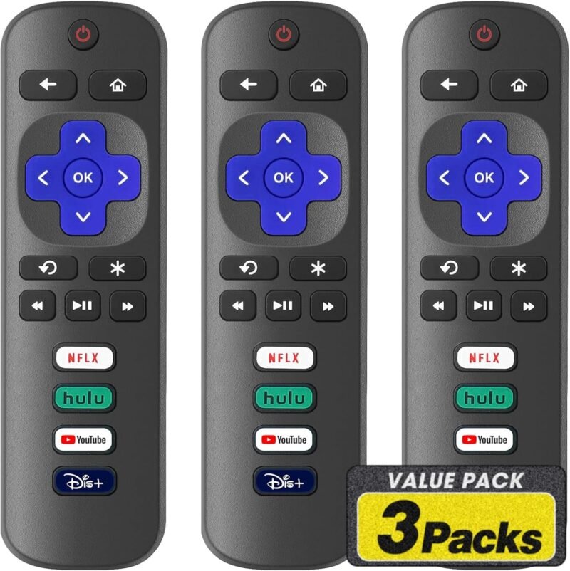 Ultimate Guide to the Roku TV Remote: 3-Pack Replacement Review