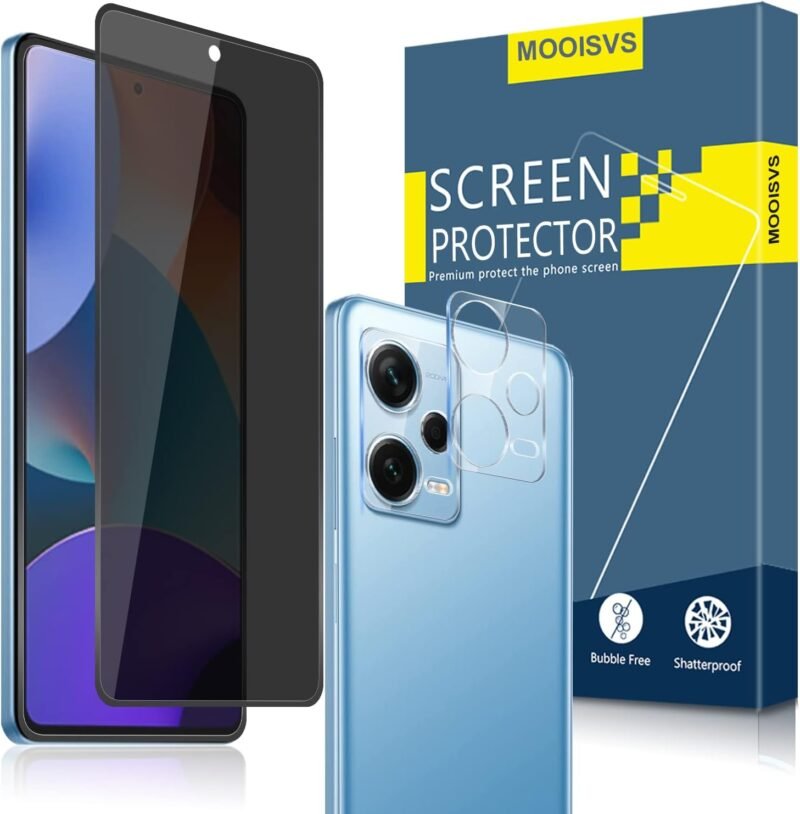 Ultimate Privacy & Protection: Review of the Xiaomi Redmi Note 12 Pro Screen & Camera Lens Protectors