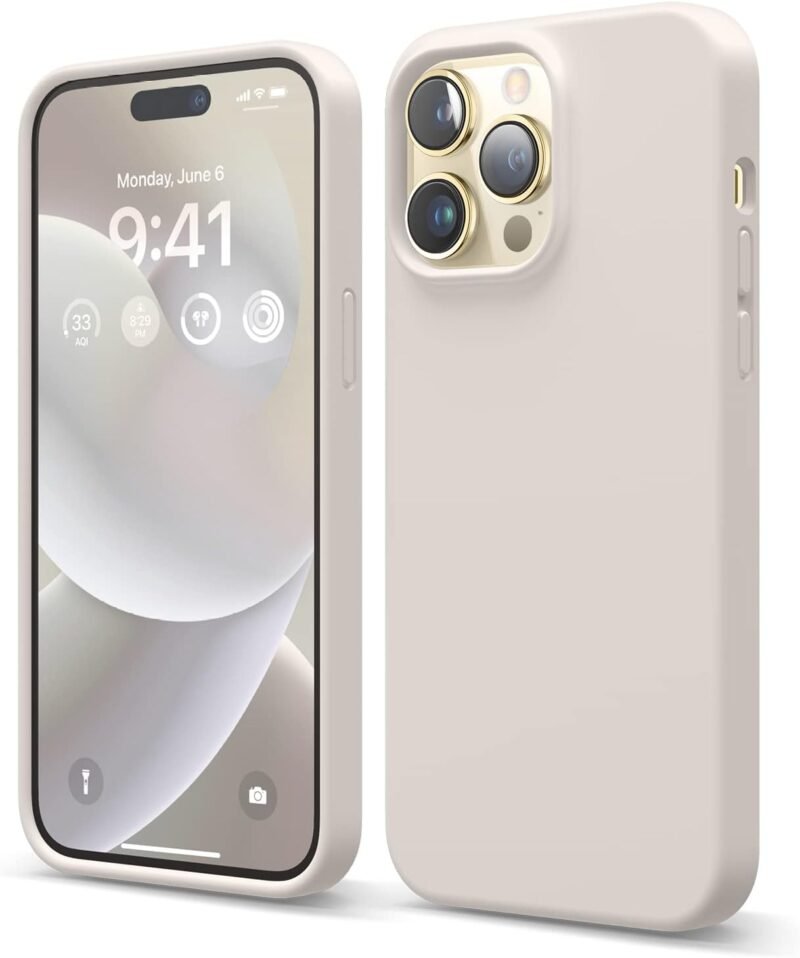 Ultimate Protection: Elago's Liquid Silicone Case for iPhone 14 Pro Max