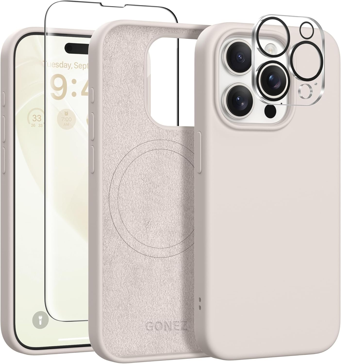 Ultimate Protection: GONEZ Silicone Case for iPhone 15 Pro Max Reviewed!