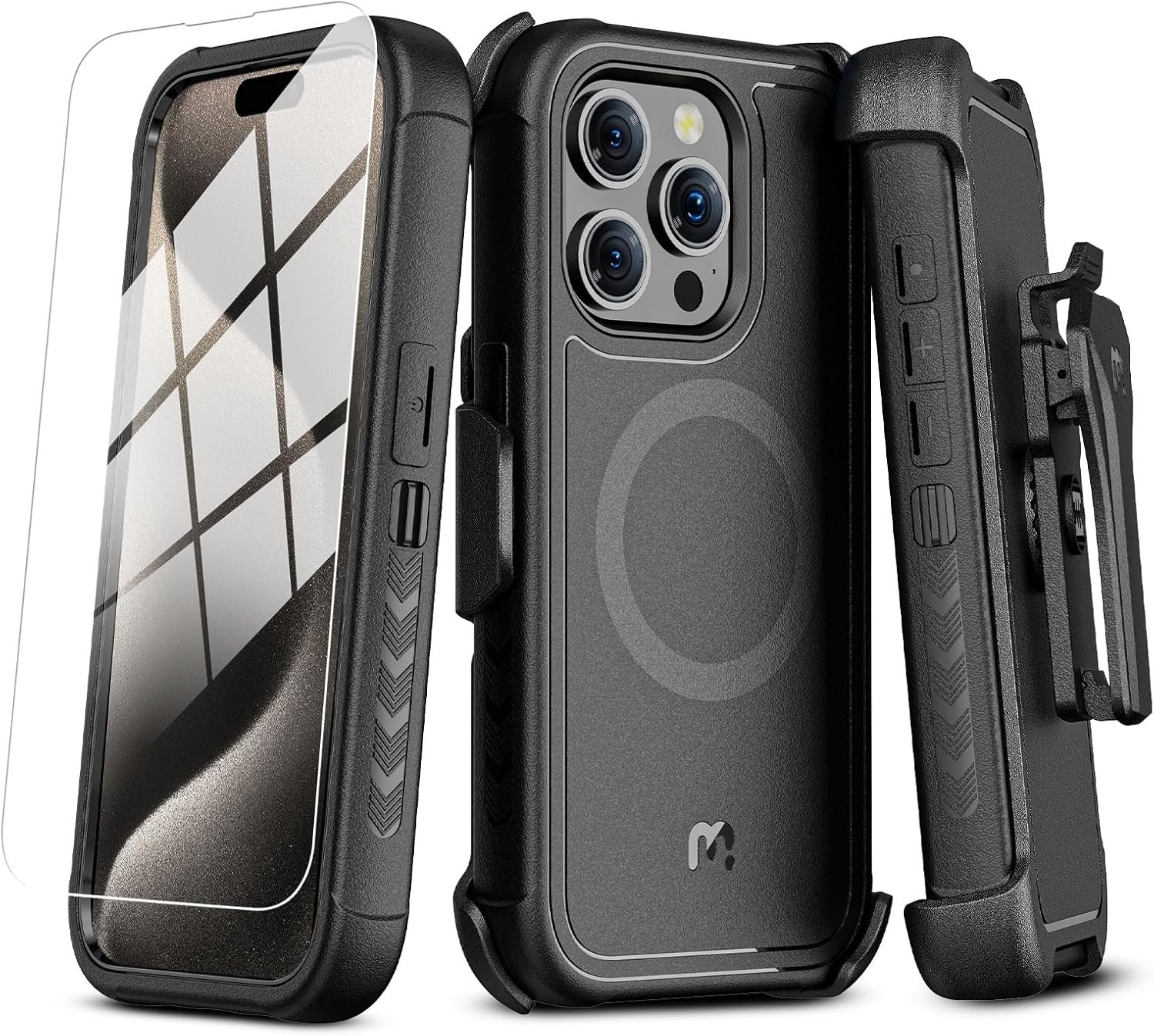 Ultimate Protection: Review of M MYBAT PRO iPhone 15 Pro Max Case with Holster & Kickstand