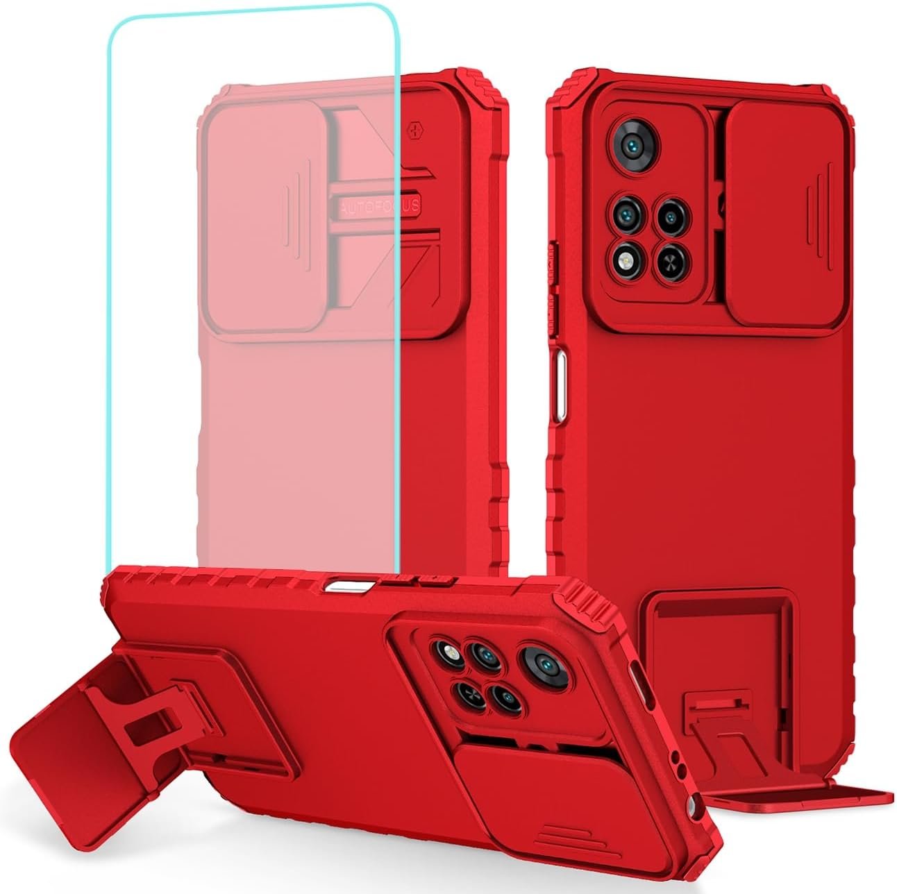 Ultimate Protection: Review of the Redmi Note 11 Pro Case with Kickstand & Camera Cover