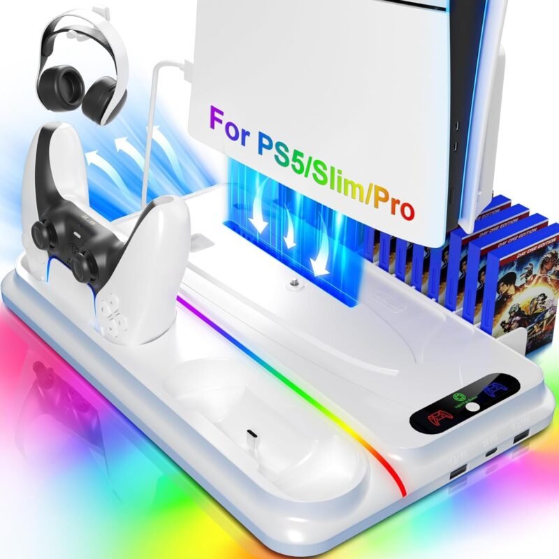 Ultimate PS5 Cooling Station: Keep Your Console Chill and Ready to Play!