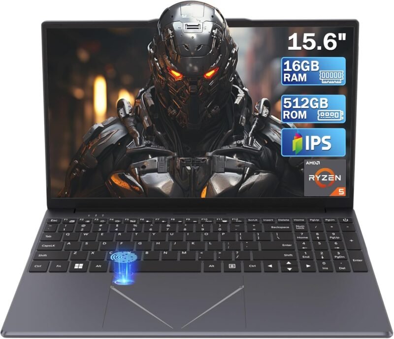 Ultimate Review: 15.6" Touch ID Laptop for Students & Gamers!