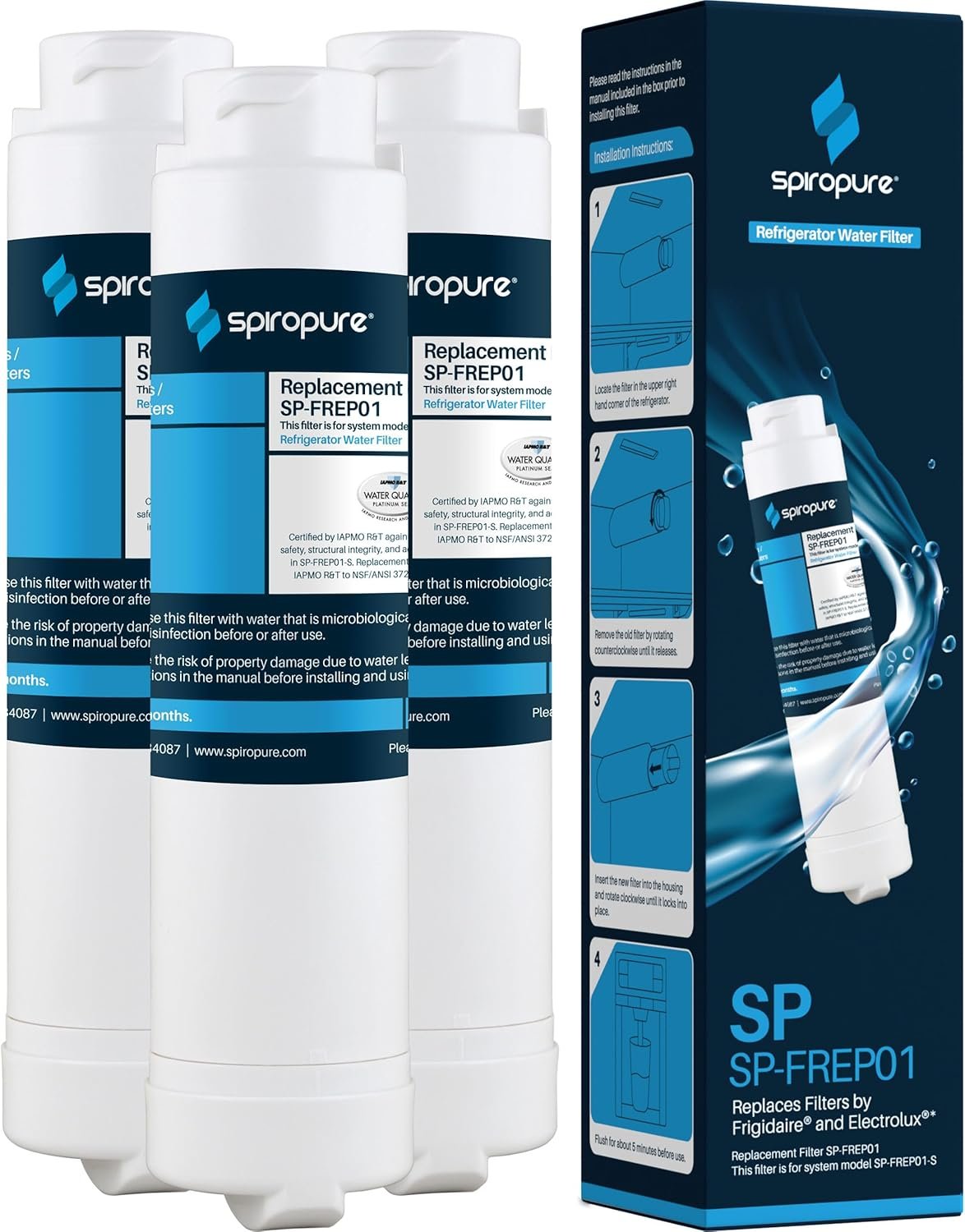 Ultimate Review: SpiroPure SP-FREP01 - Your Go-To Replacement Water Filter!