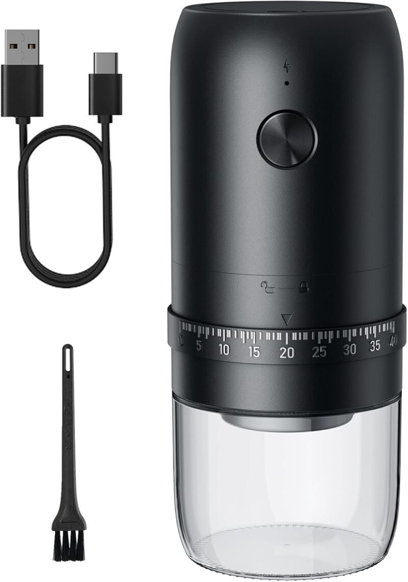 Ultimate Travel Companion: The Portable Burr Coffee Grinder for Perfect Coffee Anywhere!