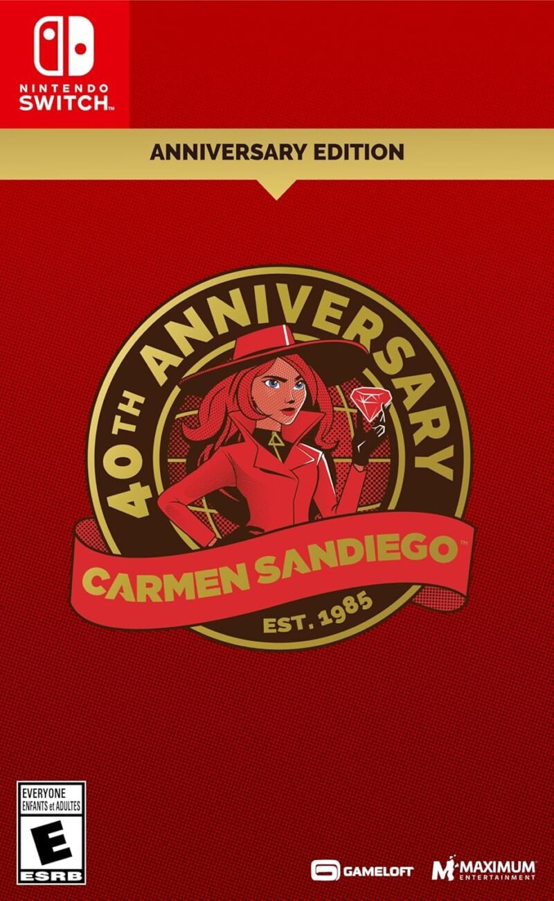 Uncover the Adventure: Carmen Sandiego 40th Anniversary Edition for Nintendo Switch Review!