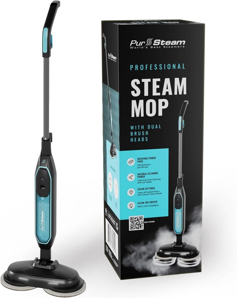 Unleash a Sparkling Clean: Pursteam ScrubMaster Steam Mop Review!