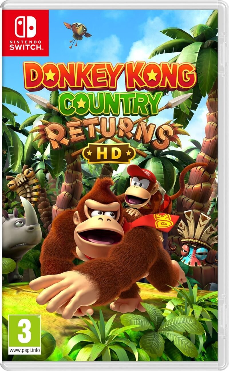 Unleash Adventure: Donkey Kong Country Returns HD for Nintendo Switch – A Must-Play Review!