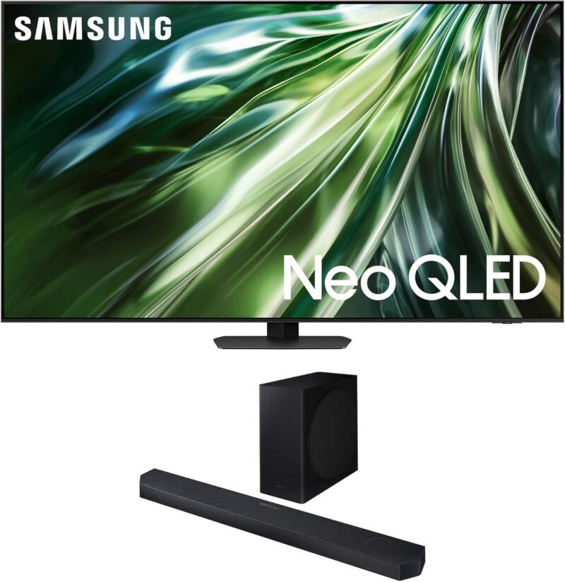 Unleash Cinematic Brilliance: Samsung's 50" Neo QLED TV with Dolby Atmos Sound Experience