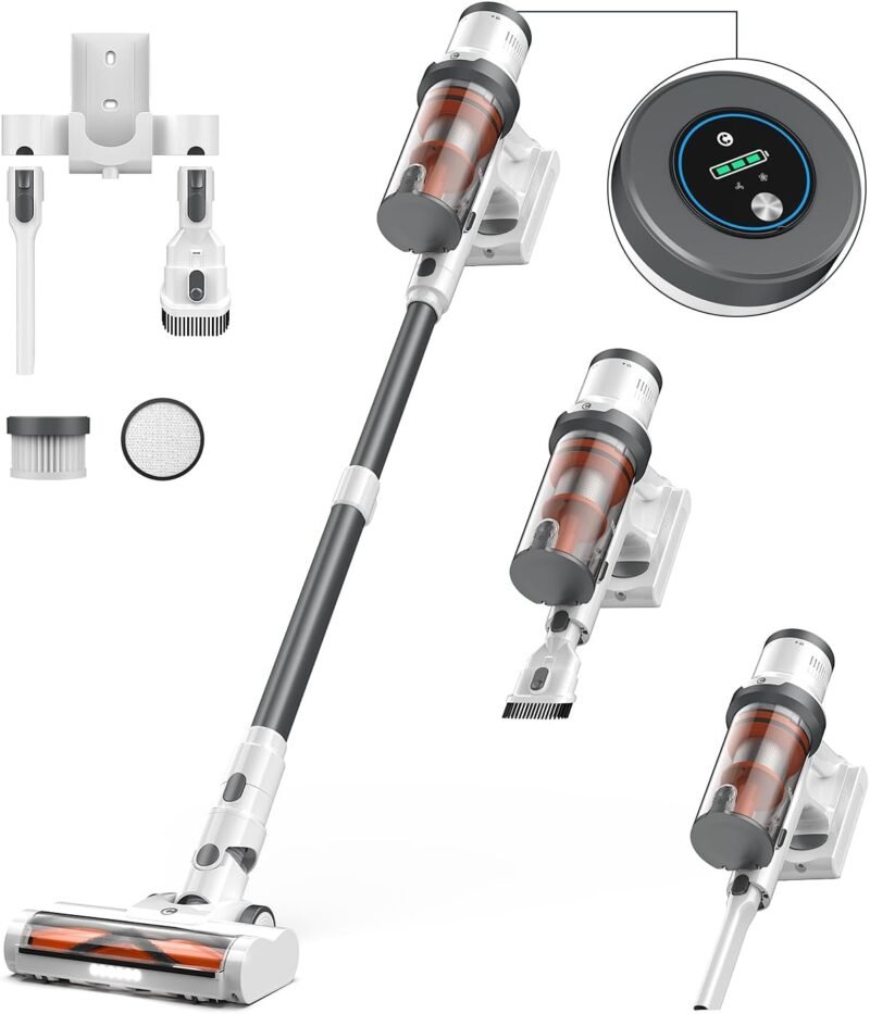 Unleash Clean Efficiency: The 40Kpa Cordless Vacuum Cleaner That Transforms Your Home!