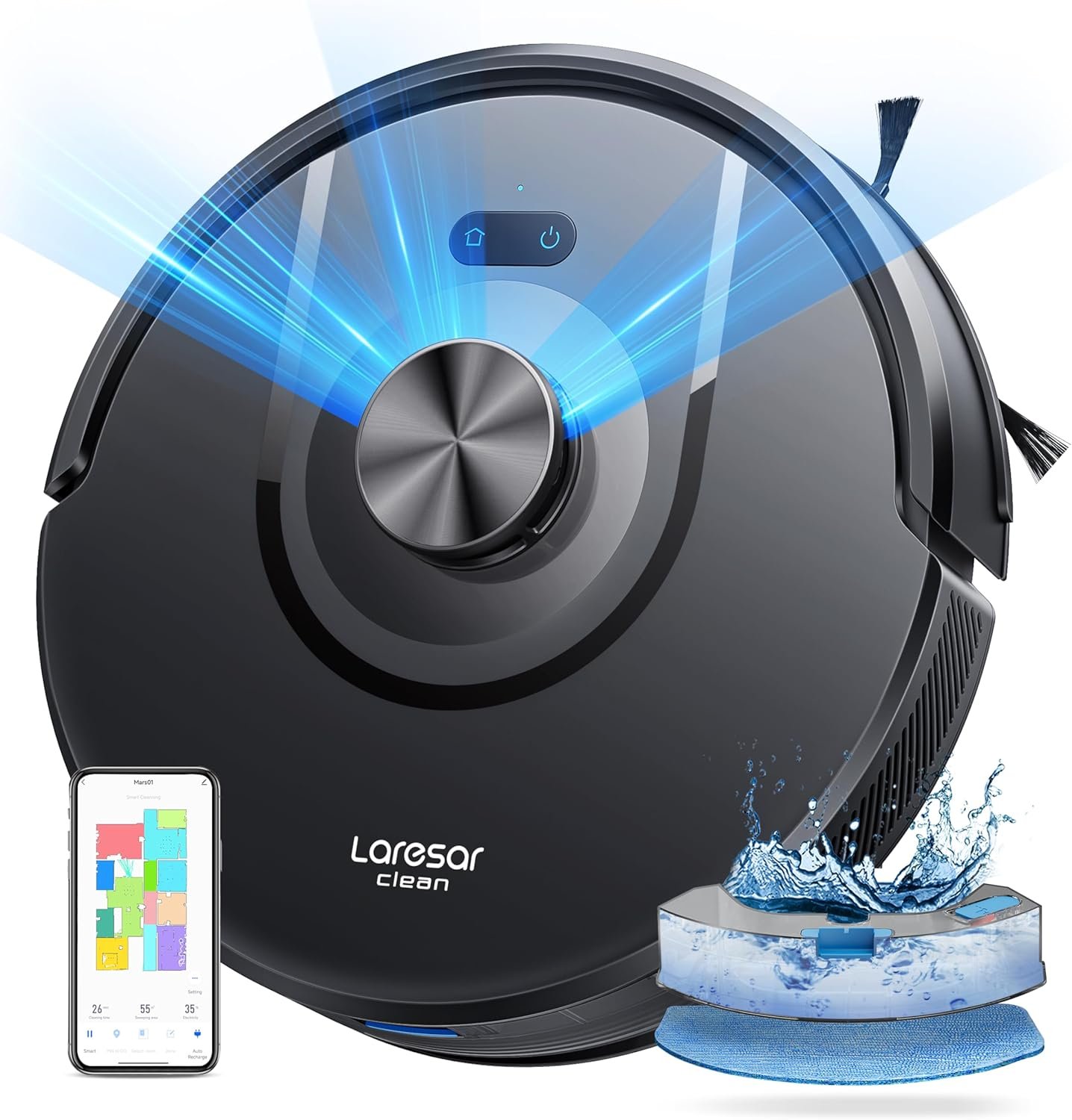 Unleash Clean: Review of the 3-in-1 Robot Vacuum and Mop Combo with LIDAR Navigation