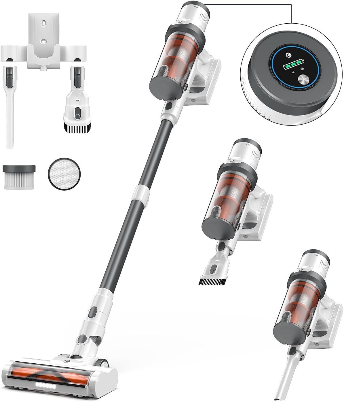Unleash Clean: Review of the Powerful 40Kpa Cordless Vacuum Cleaner!