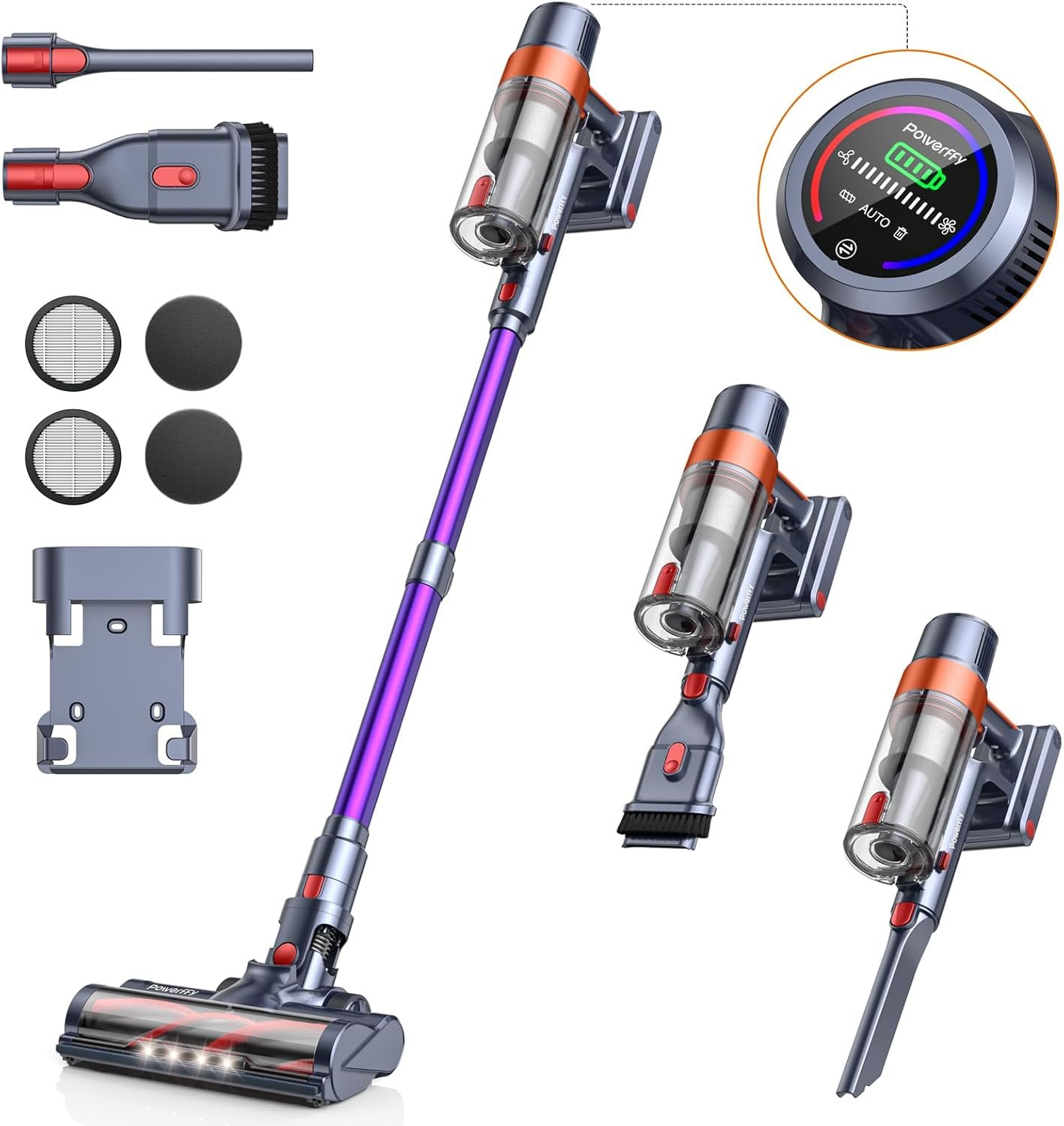 Unleash Clean: The Ultimate 40KPA Cordless Vacuum Cleaner for Homes with Pets
