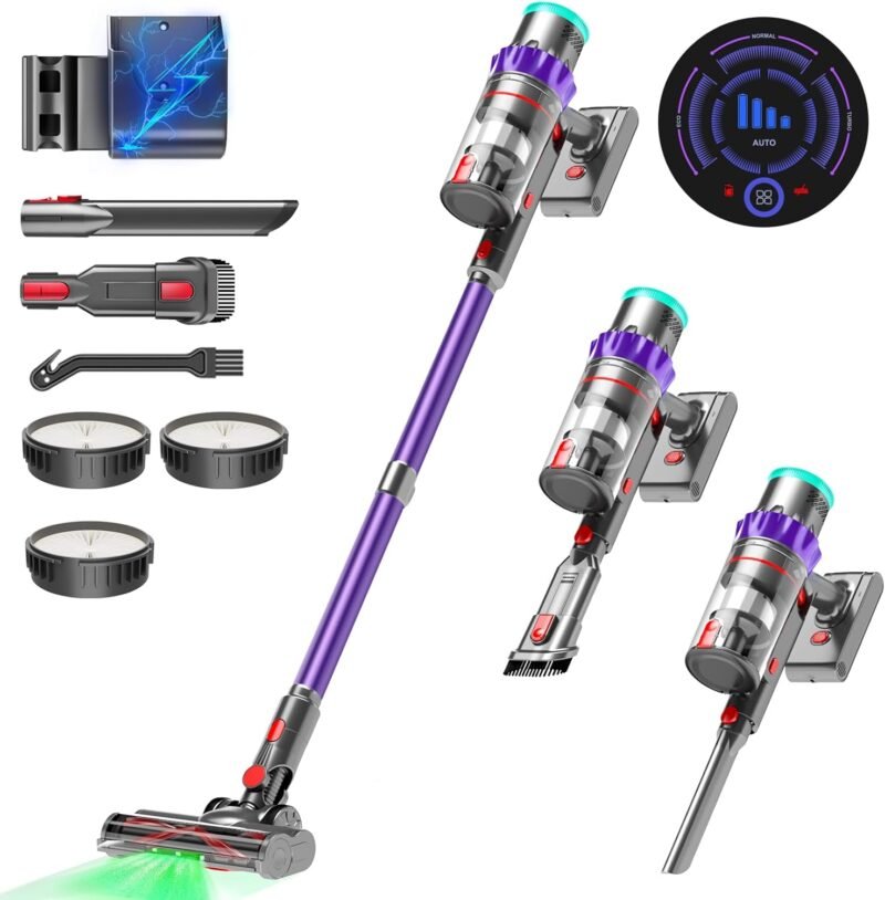 Unleash Clean: The Ultimate Cordless Vacuum for Pet Hair and More!