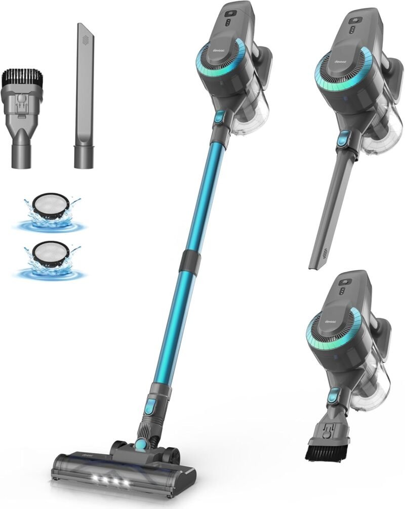 Unleash Clean with the DEVOAC N300: The Ultimate 6-in-1 Cordless Vacuum!