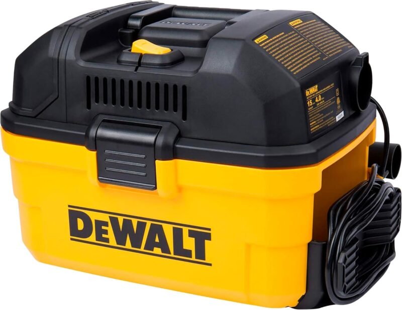 Unleash Cleanliness Anywhere: DEWALT DXV04T Portable Wet/Dry Vacuum Review