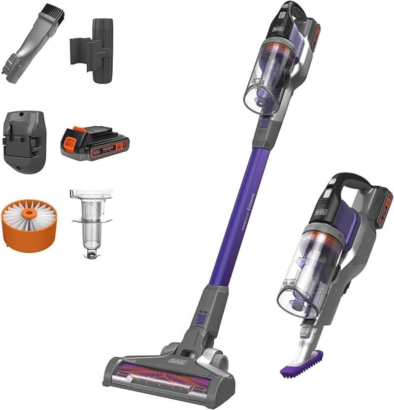 Unleash Cleanliness: BLACK+DECKER Powerseries Extreme Cordless Vacuum for Pet Owners!