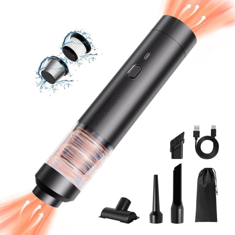 Unleash Cleanliness: Mini Cordless Car Vacuum Cleaner Review