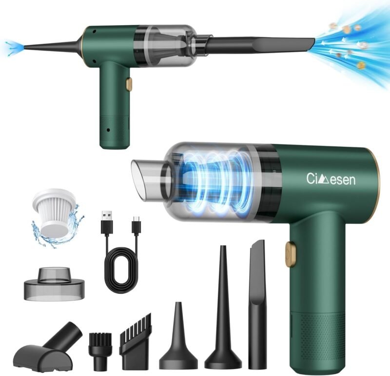 Unleash Cleanliness: The Ultimate 4-in-1 Portable Car Vacuum Review