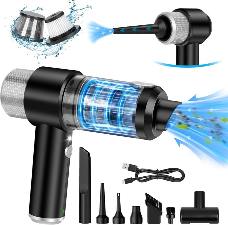 Unleash Cleanliness: The Ultimate Handheld Car Vacuum Cleaner Review!