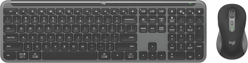 Unleash Comfort: Logitech MK955 Wireless Keyboard & Mouse Combo Review