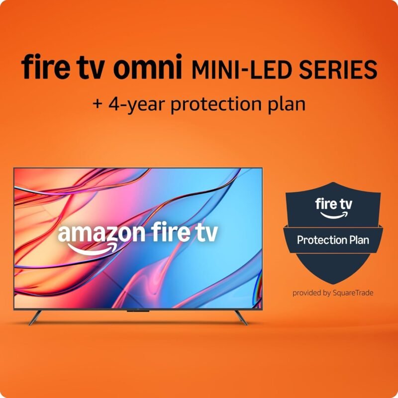 Unleash Entertainment: Amazon Fire TV 85" Omni Mini-LED Review & 4-Year Protection Plan