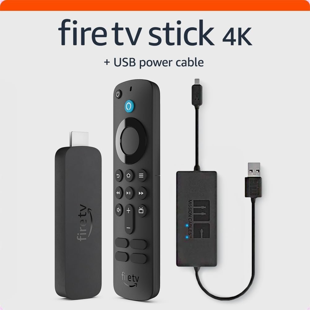 Unleash Entertainment: Amazon Fire TV Stick 4K Review with USB Power Solution