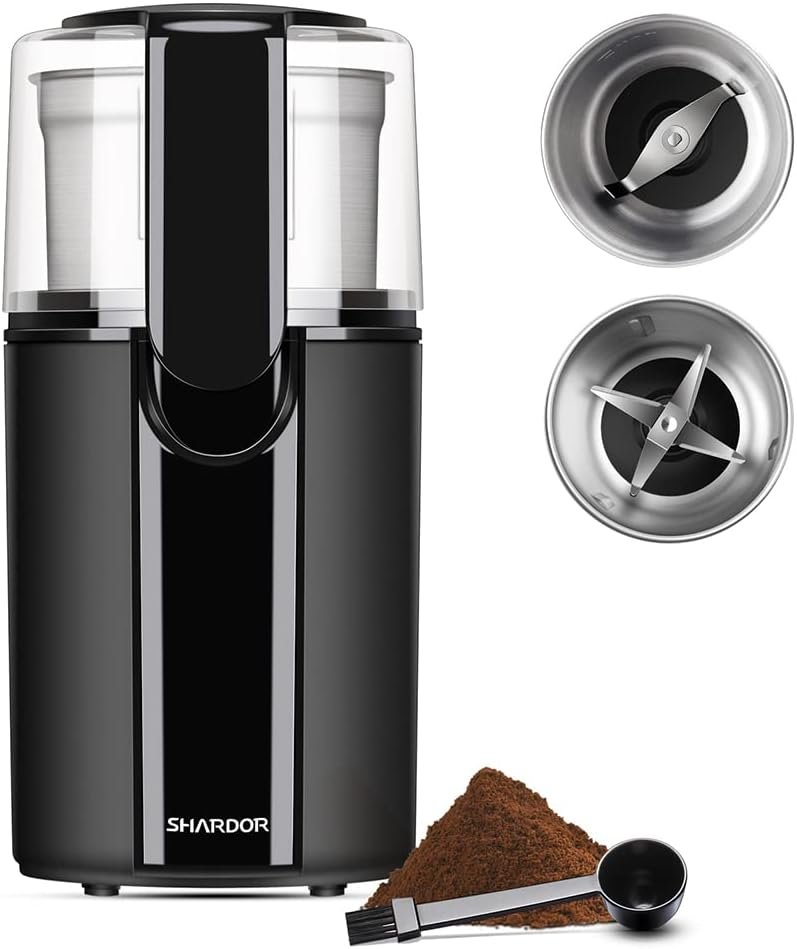 Unleash Flavor: A Review of the SHARDOR Electric Coffee and Spice Grinder