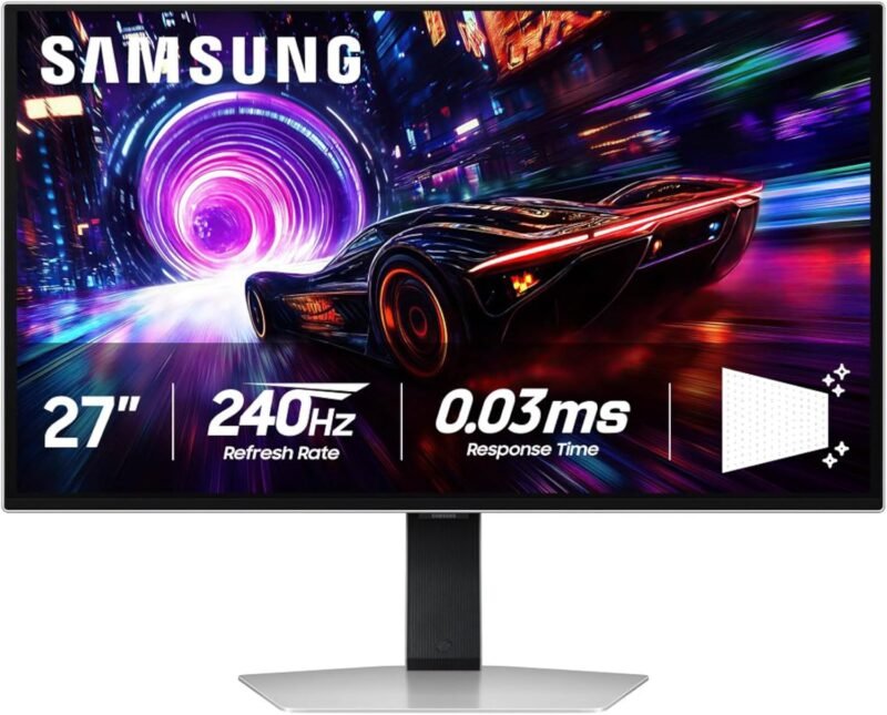 Unleash Gaming Excellence: A Review of the SAMSUNG 27-inch Odyssey QD-OLED G8 Monitor