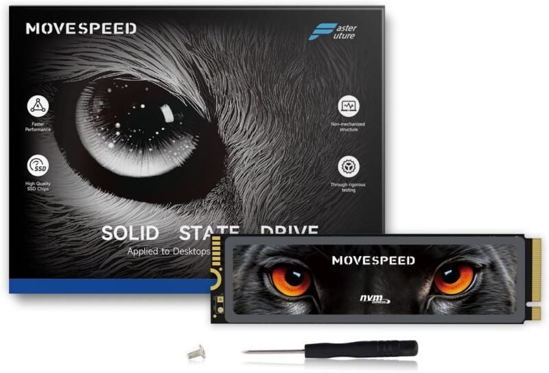 Unleash Gaming Power: MOVE SPEED HB7450 2TB SSD for PS5 Review