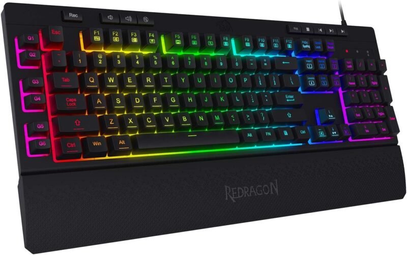 Unleash Gaming Power: Review of the Redragon K512 Shiva RGB Keyboard