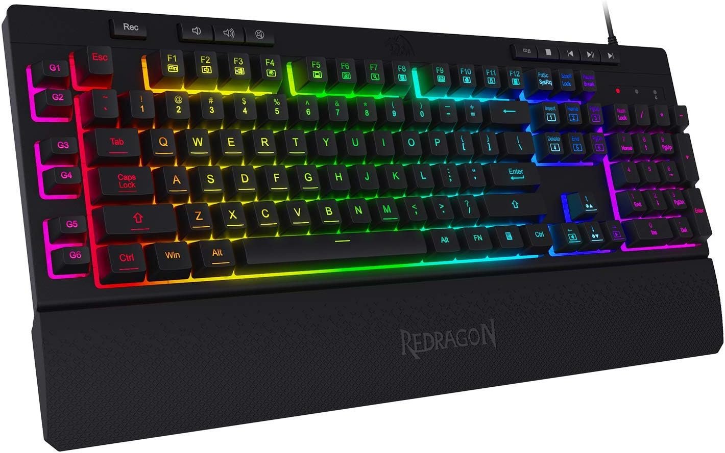Unleash Gaming Power: Review of the Redragon K512 Shiva RGB Keyboard