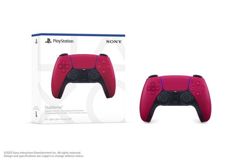 Unleash Gaming Power: The PlayStation DualSense Wireless Controller in Cosmic Red Review