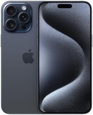Unleash Power and Style: A Review of the Renewed Apple iPhone 15 Pro Max in Blue Titanium