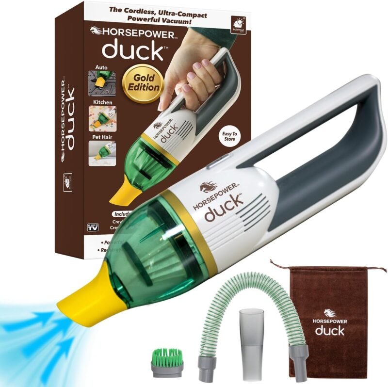 Unleash Power Anywhere: Duck Compact Cordless Vacuum Review