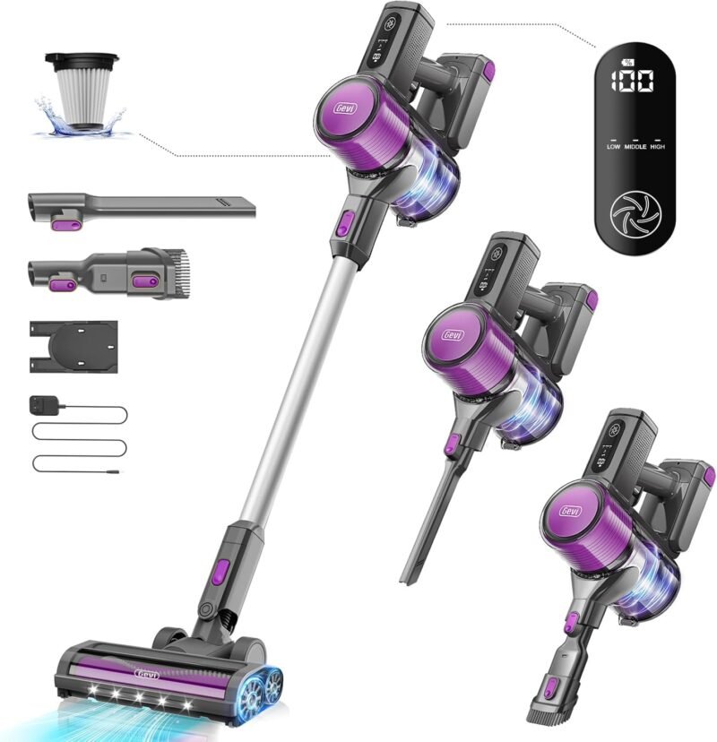 Unleash Power: Gevi Cordless Vacuum Cleaner Review - Your Ultimate Cleaning Companion!