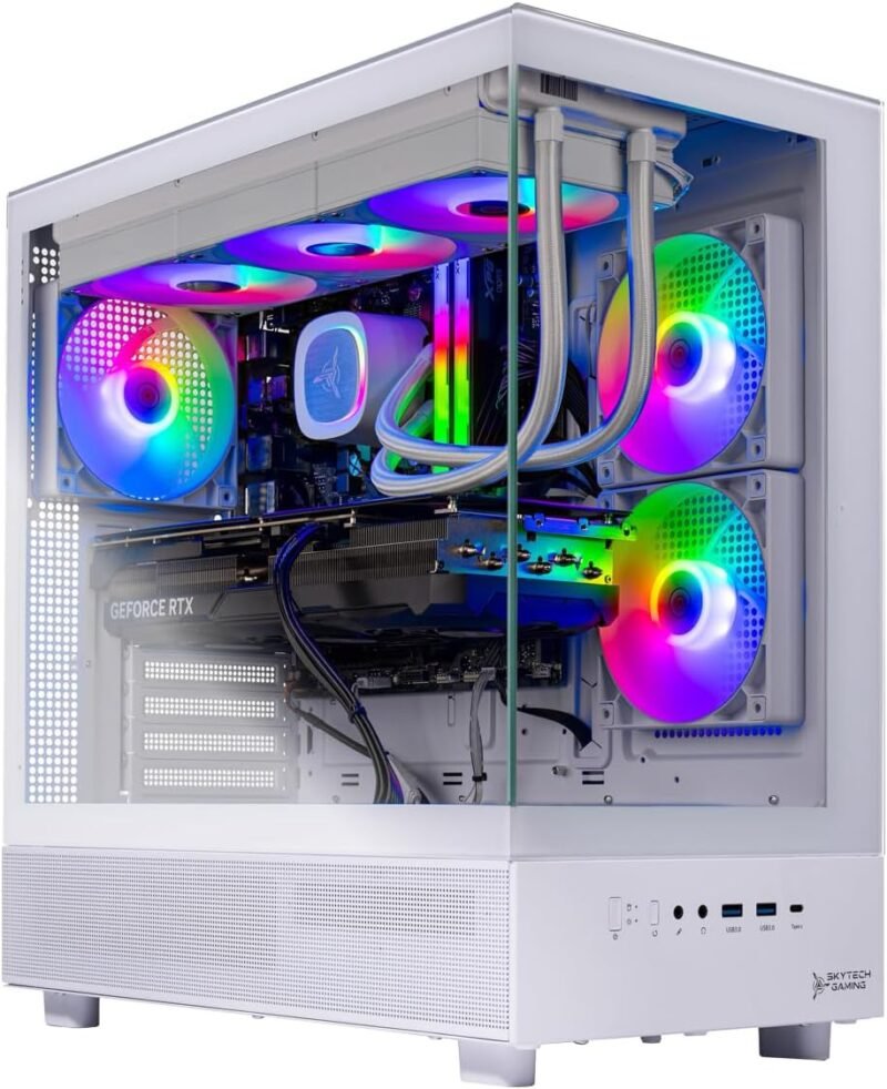 Unleash Power: Skytech Azure Gaming PC Review - Ryzen 7 & RTX 4060 Masterpiece!