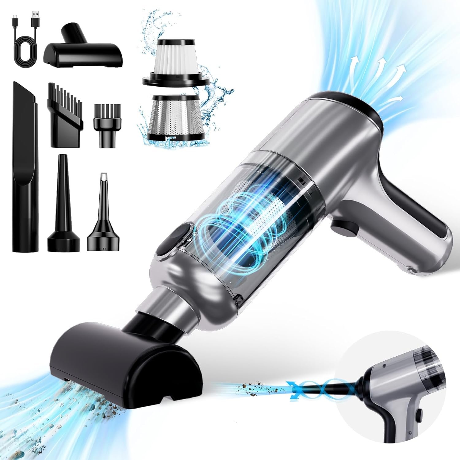 Unleash Power: The Ultimate Handheld Car Vacuum Cleaner Review