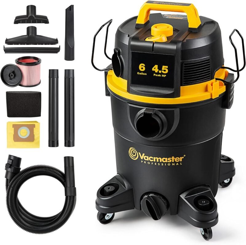 Unleash Power: Vacmaster VDK611PF 6-Gallon Wet/Dry Vacuum Review