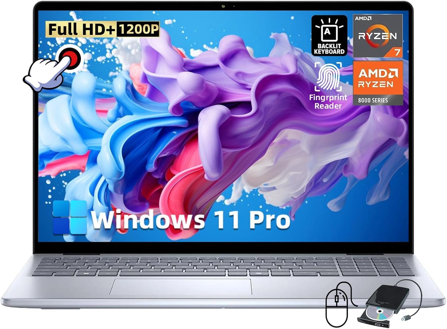 Unleash Productivity: Dell Inspiron 16 Touchscreen Laptop Review