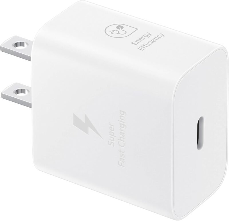 Unleash Speed: Review of the Samsung 25W Wall Charger for Galaxy & USB-C Devices