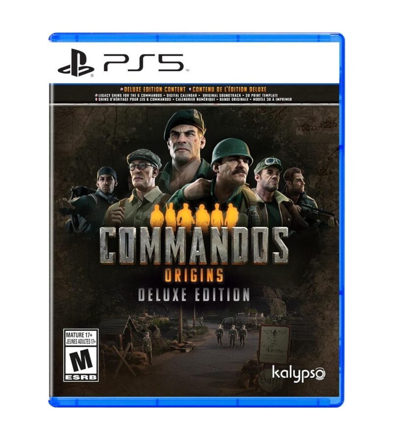 Unleash Strategy: Commandos: Origins Deluxe Edition for PlayStation 5 Review