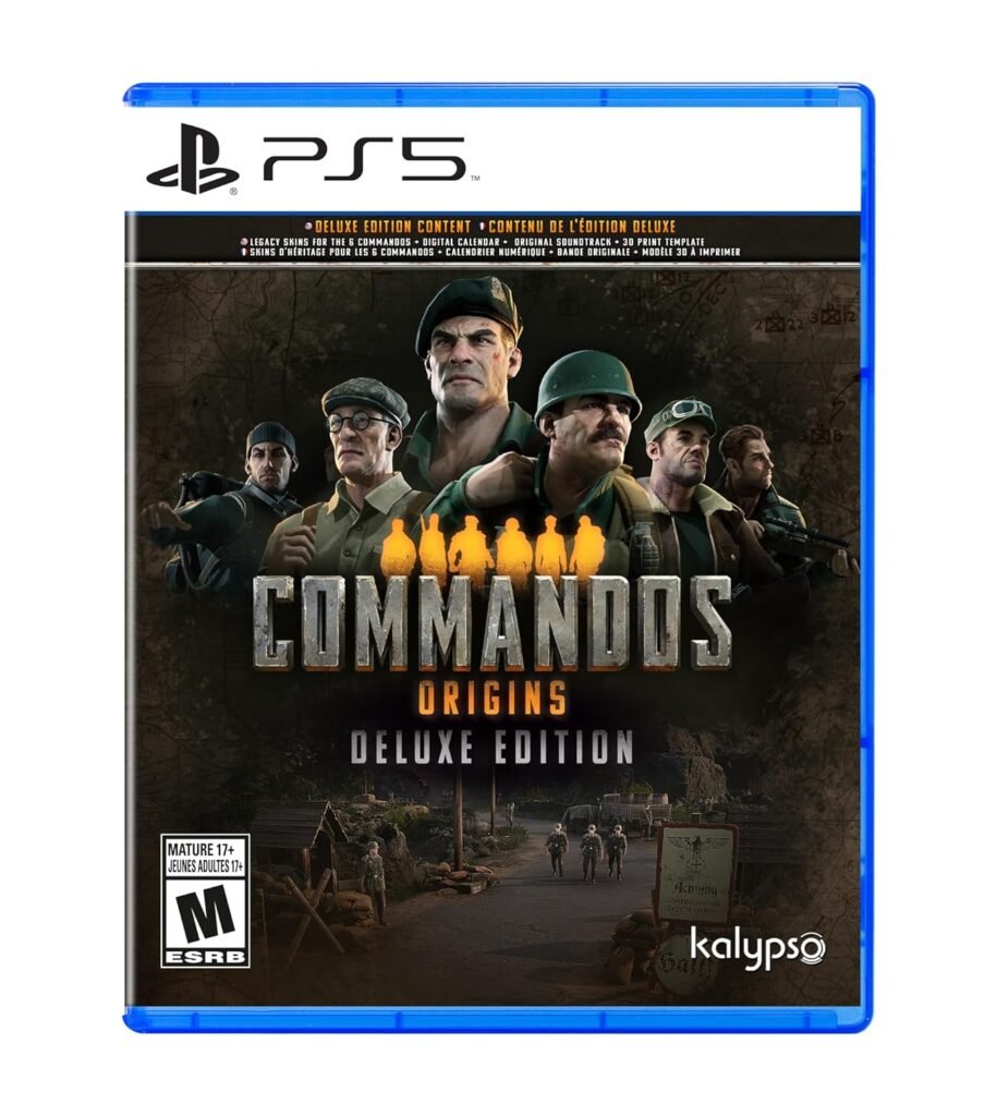 Unleash Strategy: Commandos: Origins Deluxe Edition for PlayStation 5 Review