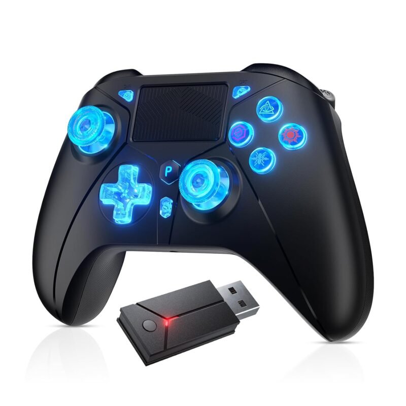 Unleash the Fun: Dinosoo RGB Wireless Controller for PS5 Reviewed!