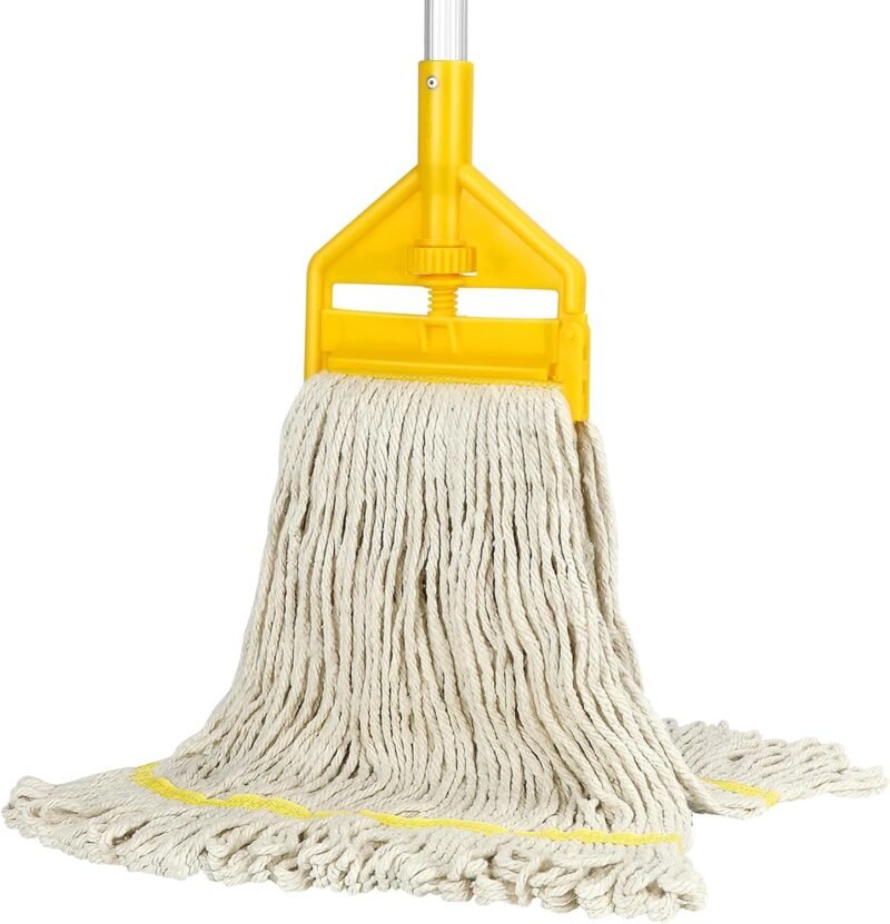 Unleash the Power of Clean: A Review of the Heavy Duty Cotton Mop for Every Space