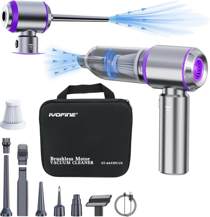 Unleash the Power: Review of the 80,000RPM Super Mini Car Vacuum & Air Duster