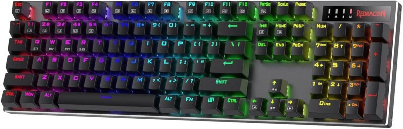 Unleash Your Game with the Redragon K556 PRO: The Ultimate Wireless RGB Mechanical Keyboard Review!
