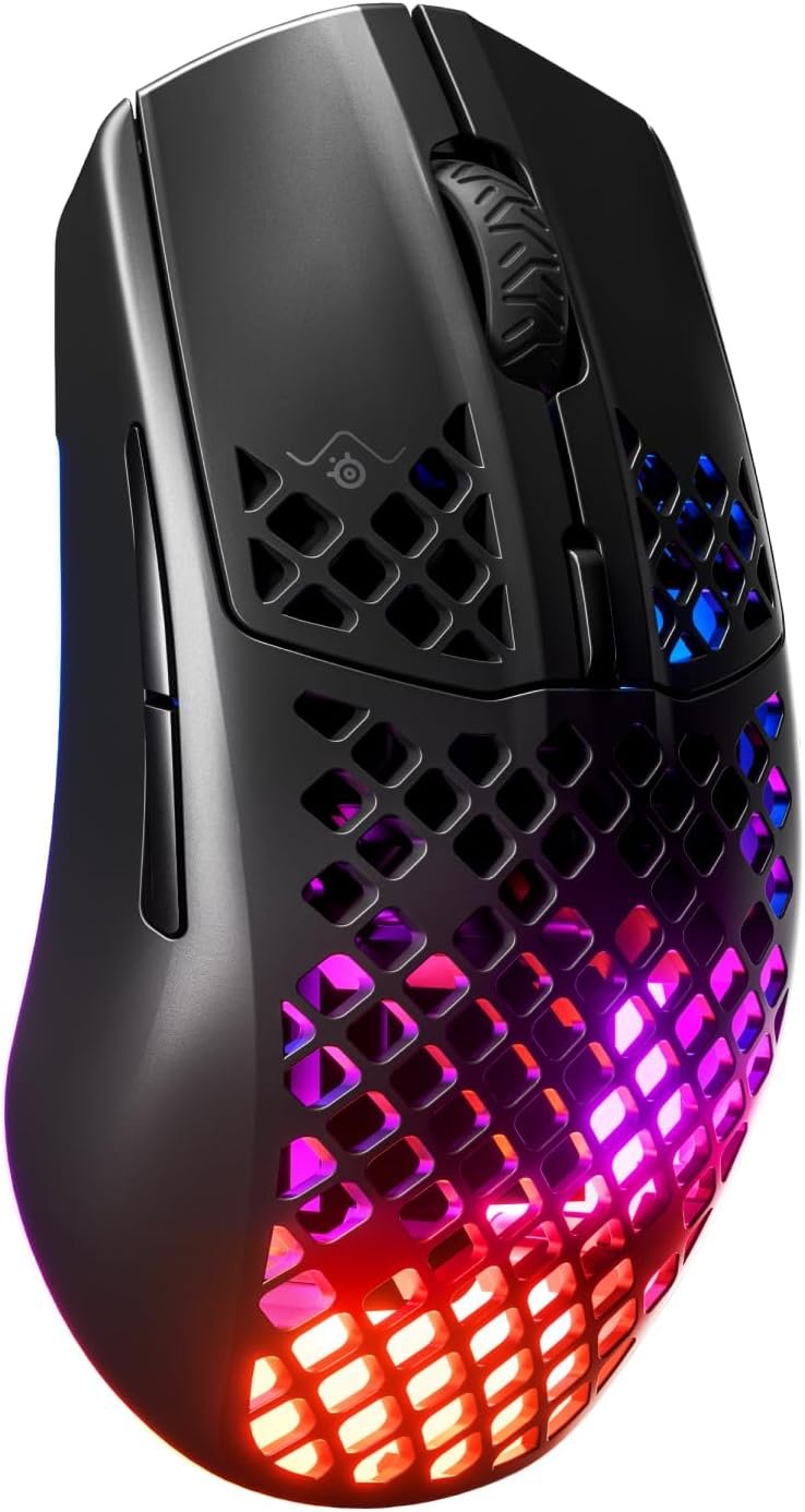 Unleash Your Game with the SteelSeries Aerox 3 Wireless: The Ultimate Lightweight RGB Mouse!